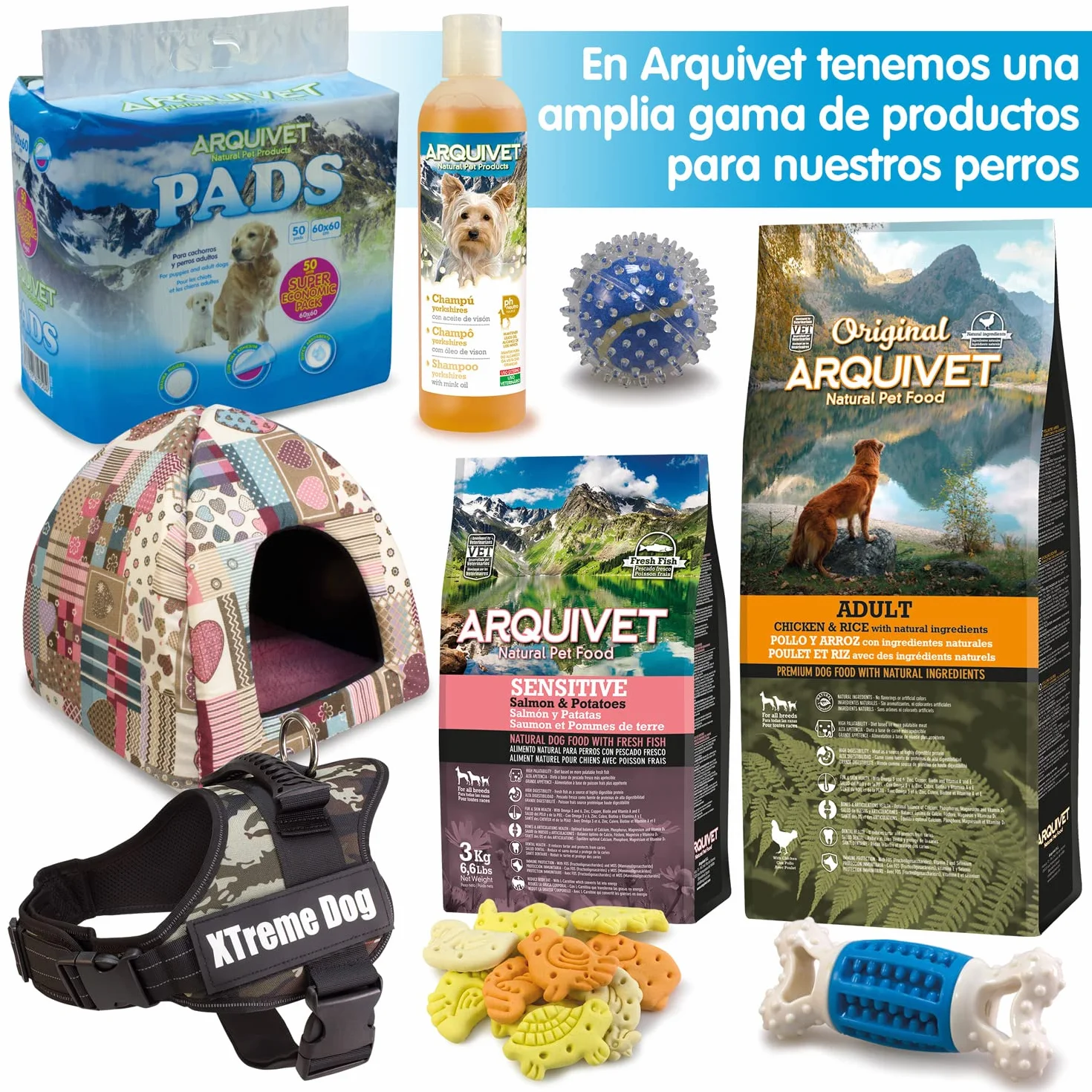 ARQUIVET Orecchio di Agnello per Cani - Sacchetto 100 gr - Snack Naturali per Cani - Masticabile