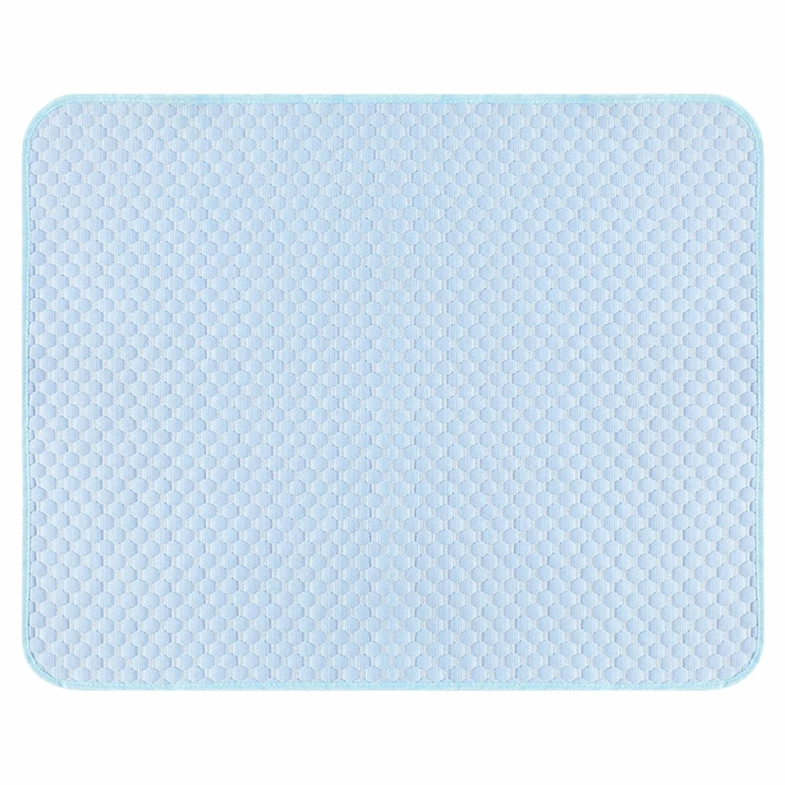 Generico Tappetino Refrigerante Cane Gatto - Materiale Seta Ghiaccio, Impermeabile (Taglie S/M/L) - Casa, Viaggio, Giardino - Design Arrotolabile