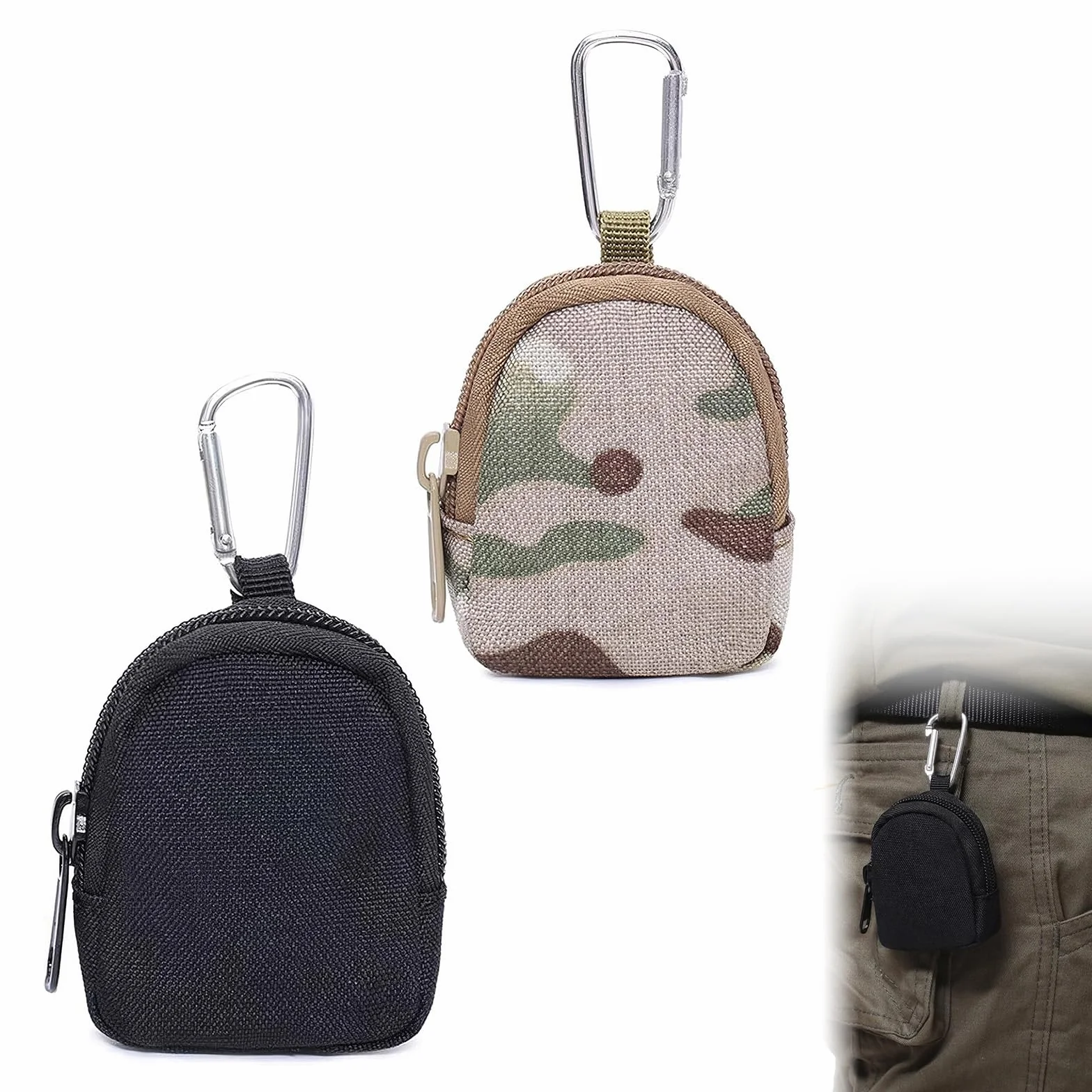 Porta premietti per Cani borsa addestramento cane Borsa per Dolcetti per Cani Piccola Borsa per Dolcetti Portatile per Addestramento del Cane con Moschettone 2 Pezzi