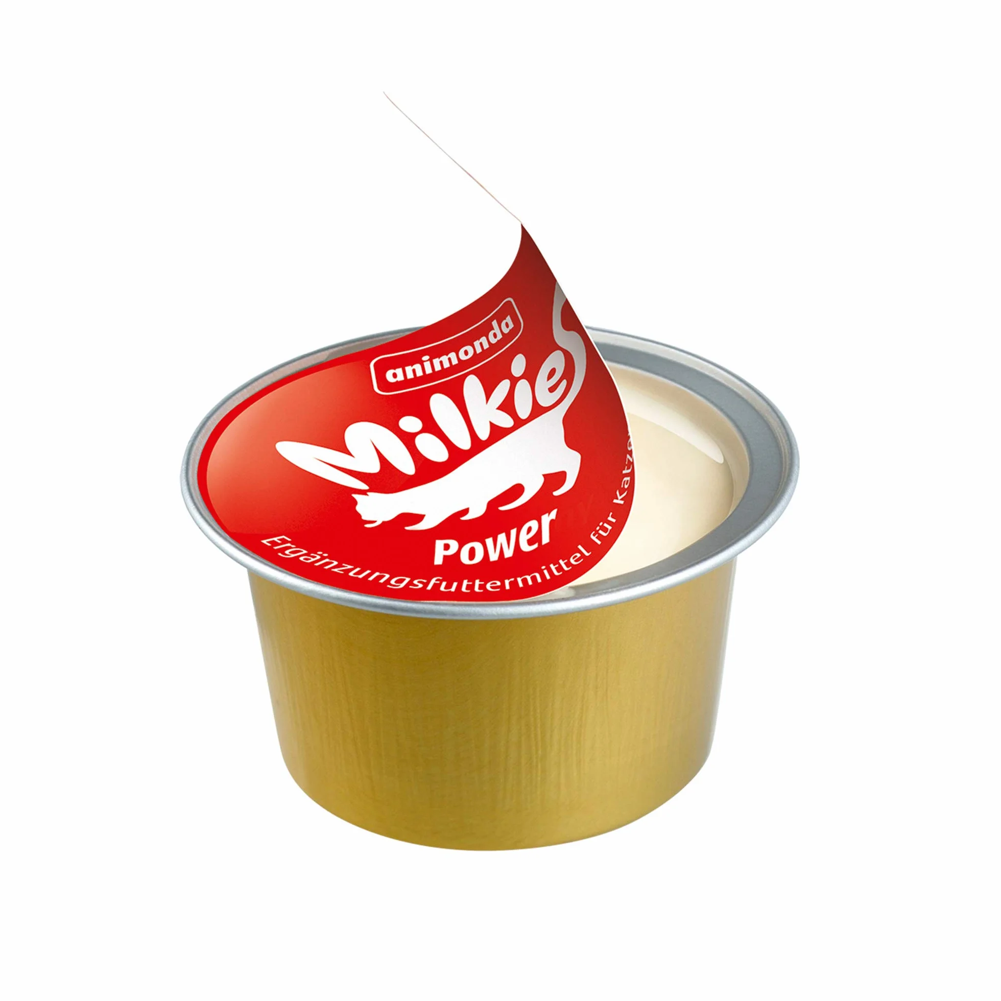 animonda Milkies Power, latte per gatti porzionato, Variety, 4 x 20 capsule da 15 g