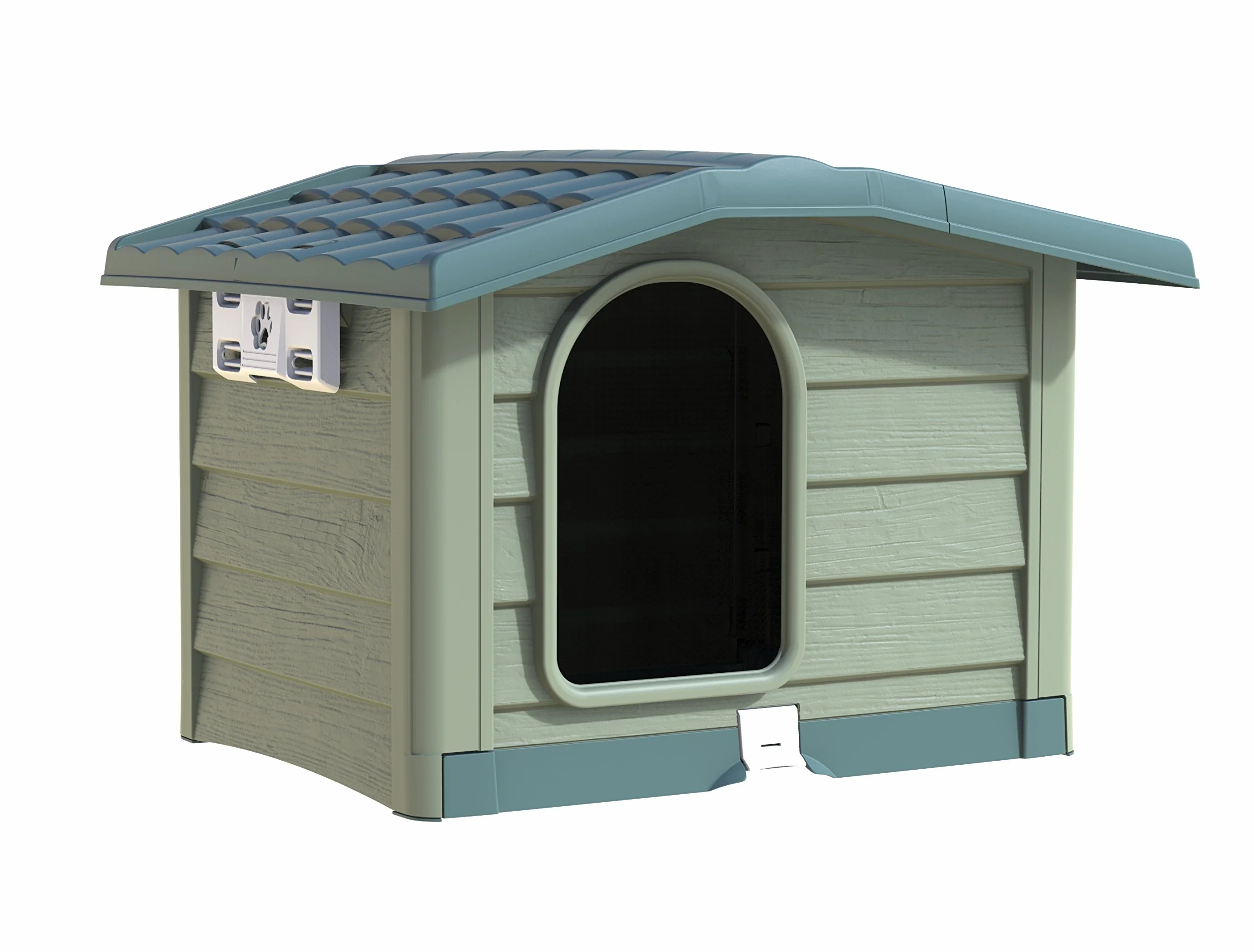 Bama Bungalow Cuccia, Verde, 89x75x62 cm
