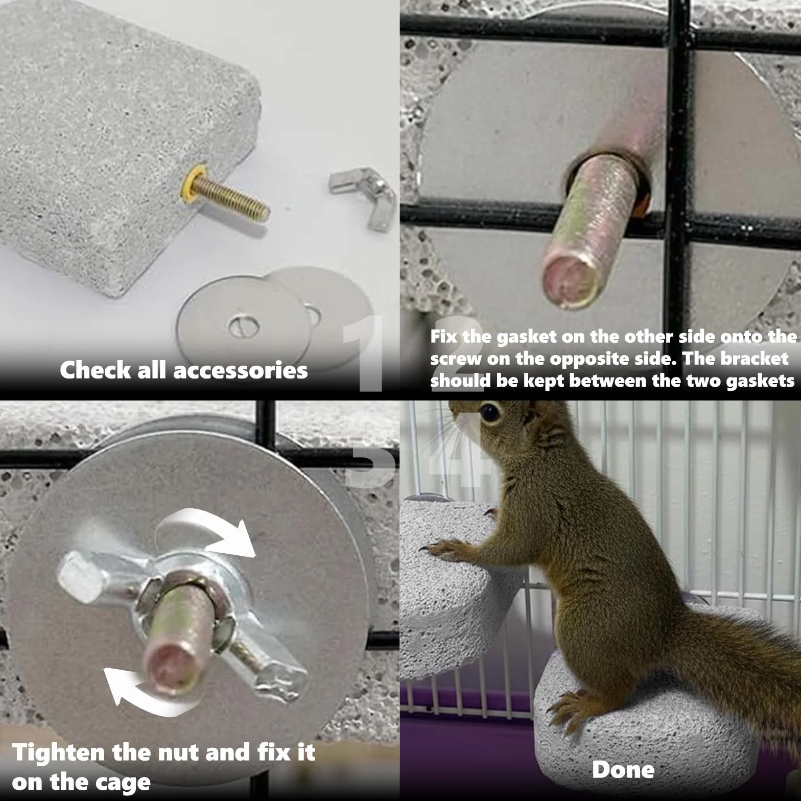 2 Pezzi di Pietra per Affilare il Becco degli Uccelli, Lima Unghie Naturale per Uccelli, per Pappagalli e Uccello Piccoli, Aiuta a Lima Unghia e Becco Naturalmente