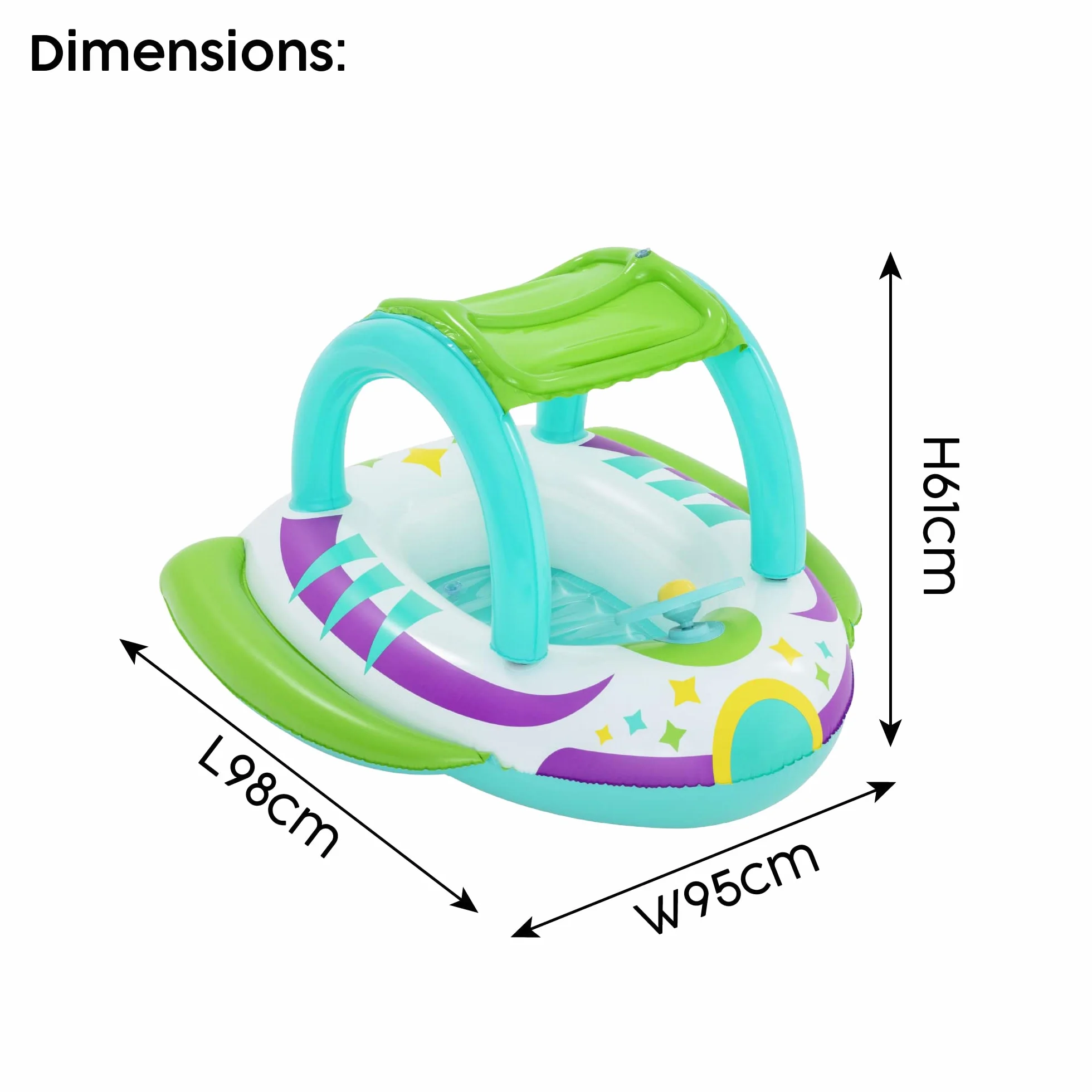 Bestway Galleggiante da Piscina Gonfiabile per Bambini