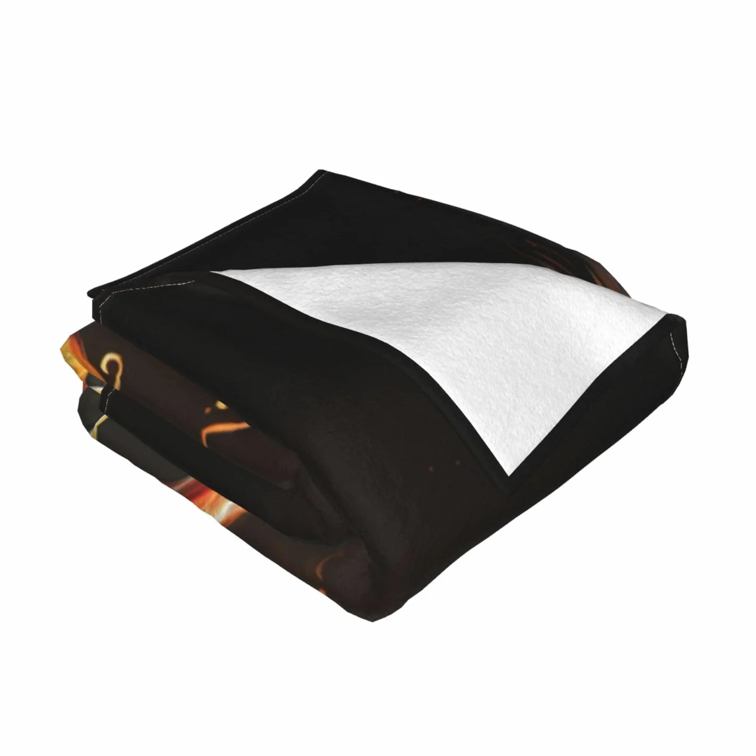 Coperta decorativa morbida e calda in flanella per bambini, cane, gatto, 127 x 152 cm, stampa con simboli musicali