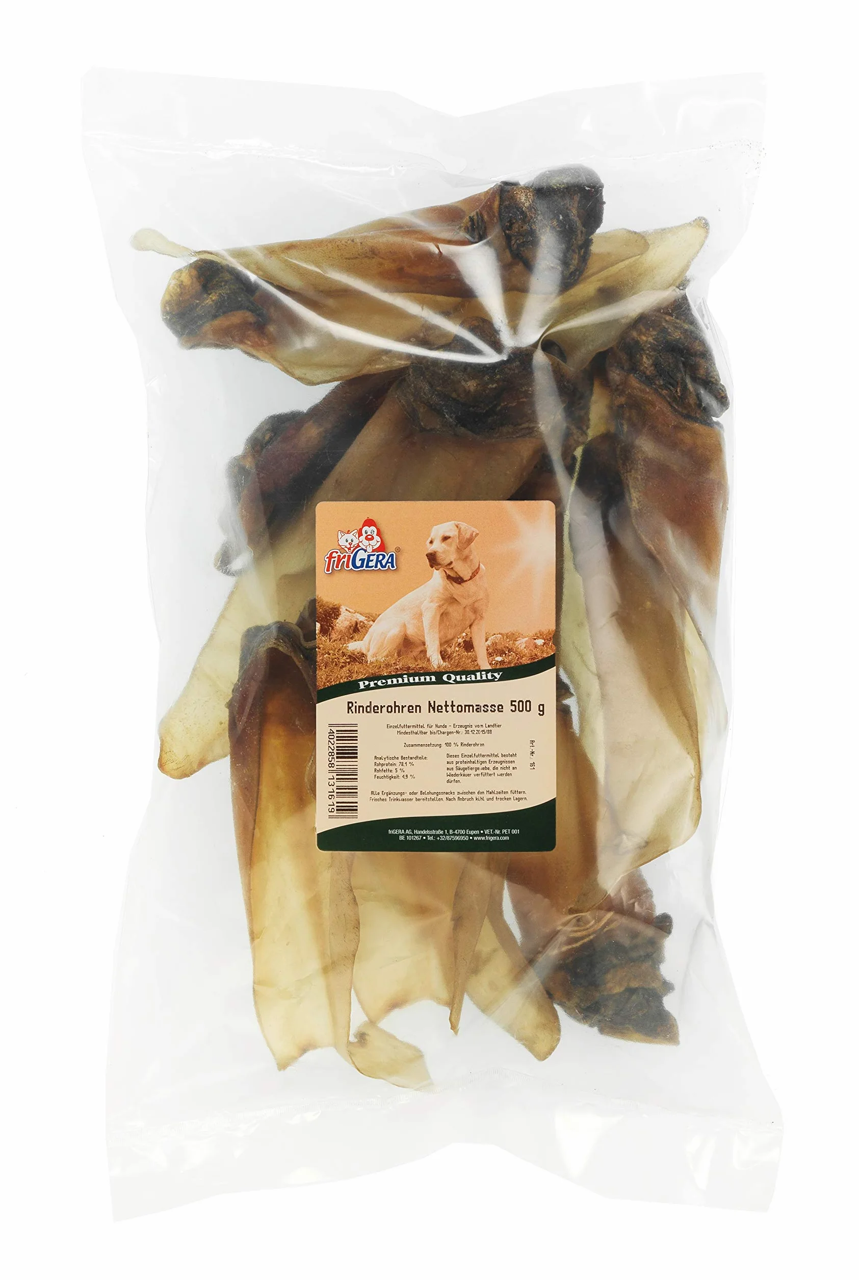 friGERA Orecchie di manzo, 500 g