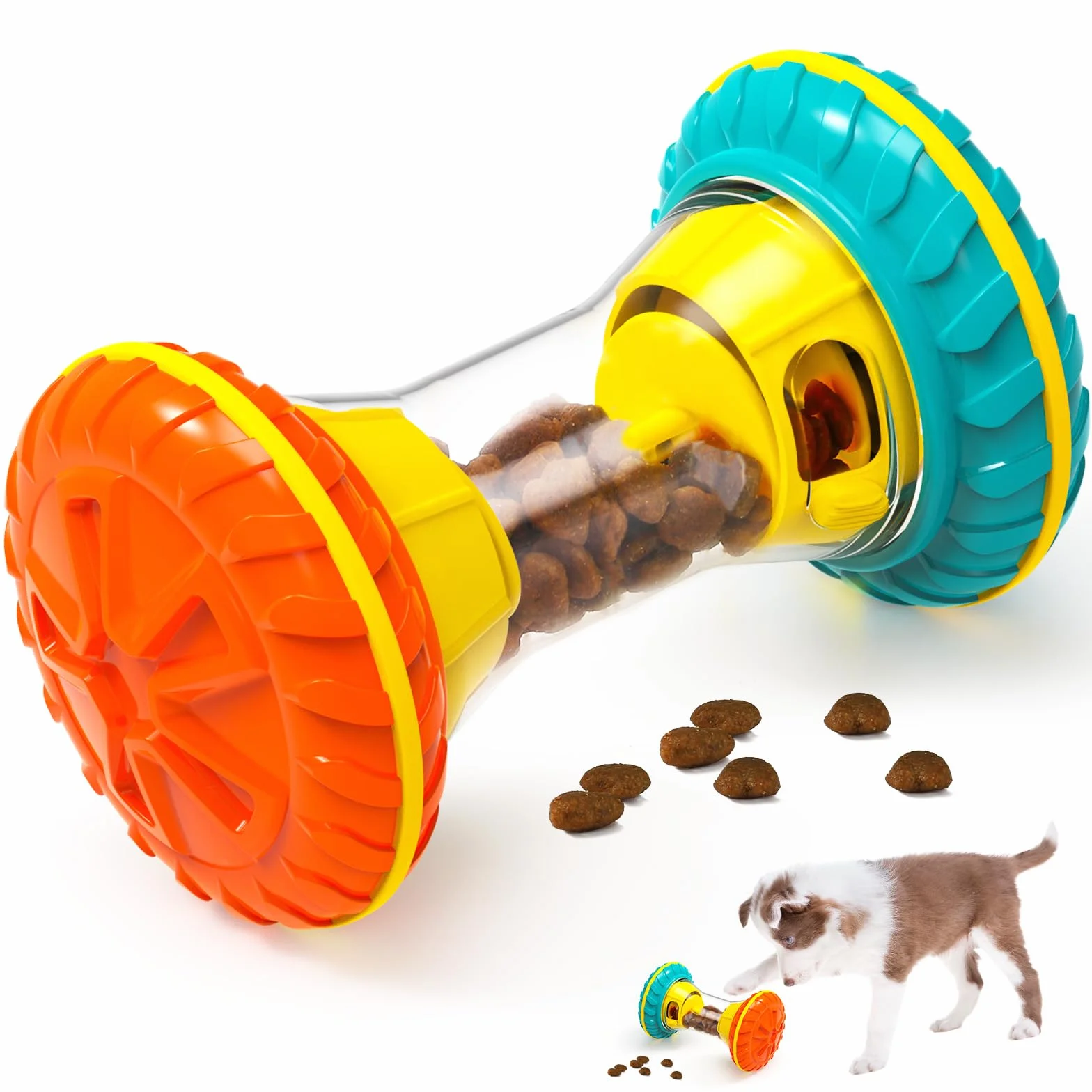 MateeyLife Giochi per Cani Interattivi - Giocattoli Mentalmente Stimolanti con Slow Feeder, Puzzle Anti Noia per Attivazione Mentale Cuccioli/Adulti