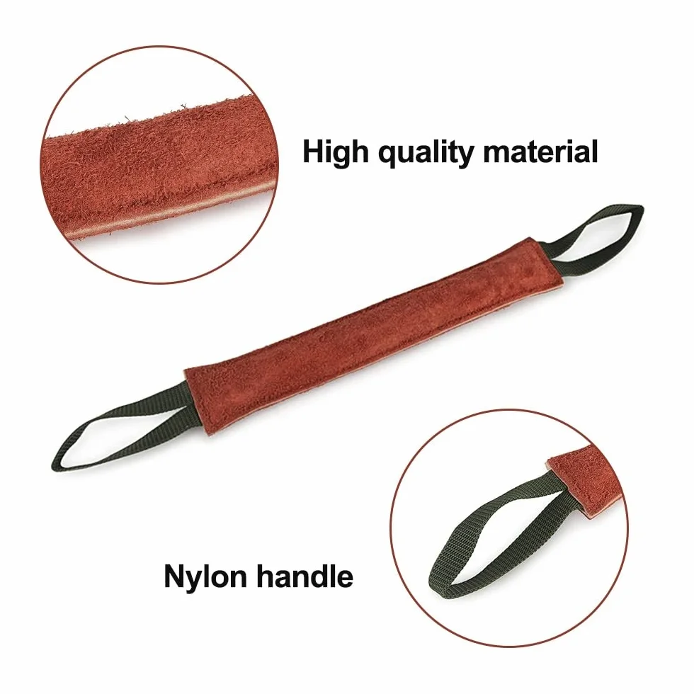 DONGKER Manicotto per Cani,20/30/40cm Giocattolo Salsicciotto per Cane con Maniglie per Addestramento e Gioco Interattivo di Cani di Piccolo Medio e Grande