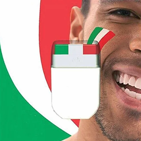 Stick make up tricolore ITALIA viso bandiera italiana
