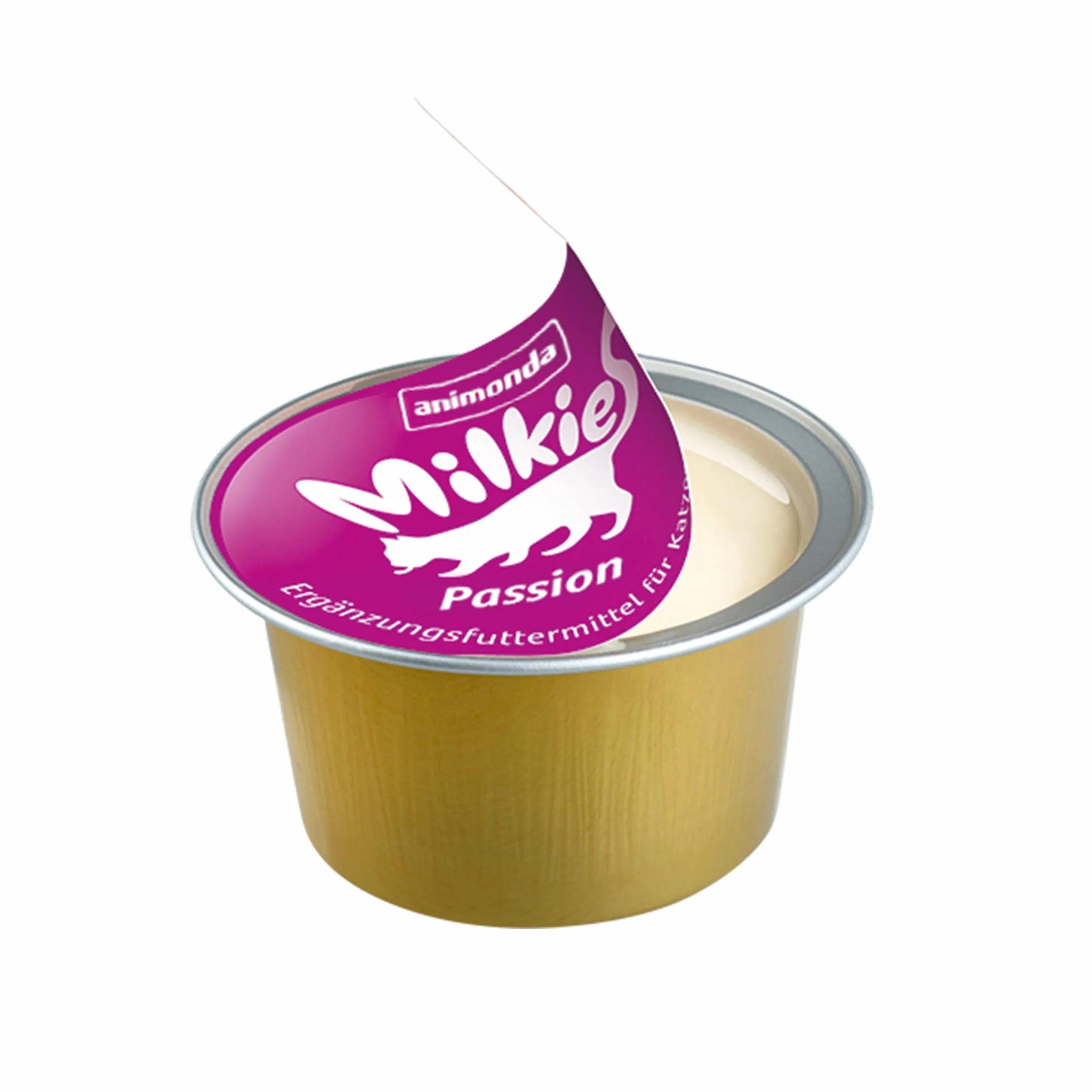 animonda Milkies Power, latte per gatti porzionato, Variety, 4 x 20 capsule da 15 g