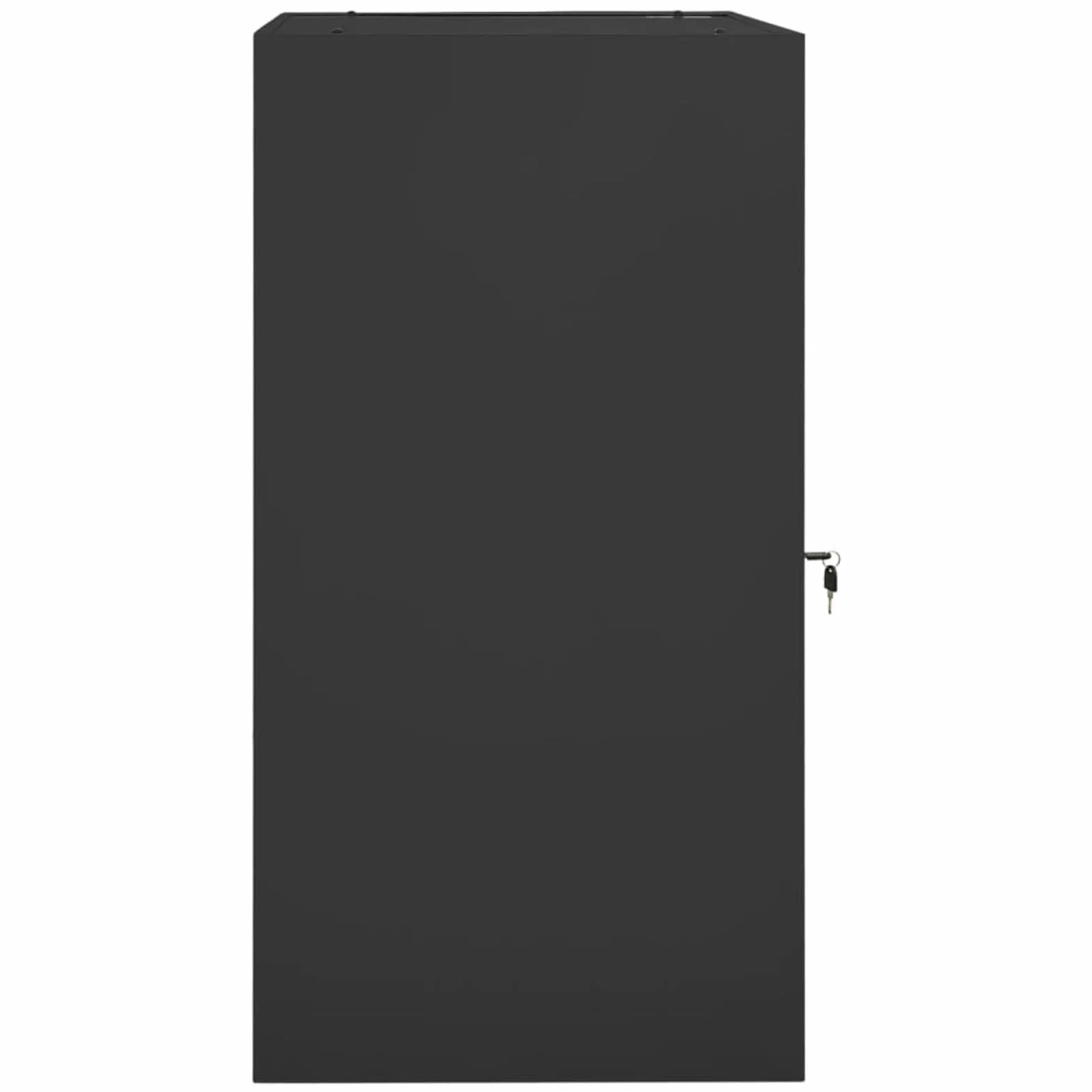 Armadio Porta Sella Antracite 53x53x105 cm in Acciaio,Articoli Sportivi,Accessori per finimenti per Cavalli,Accessori per Selle,Portasella(SPU:339606)