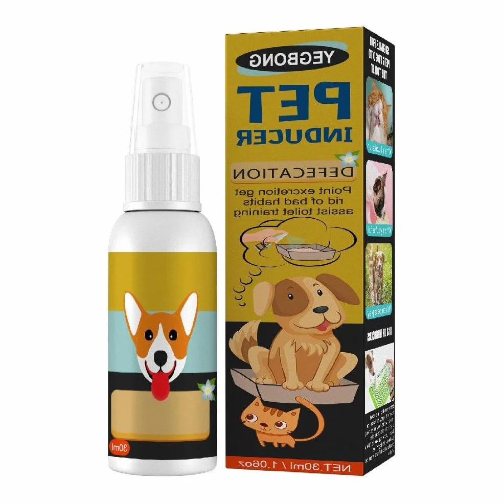 Spray addestramento cuccioli vasino per cani gatti pipì qui