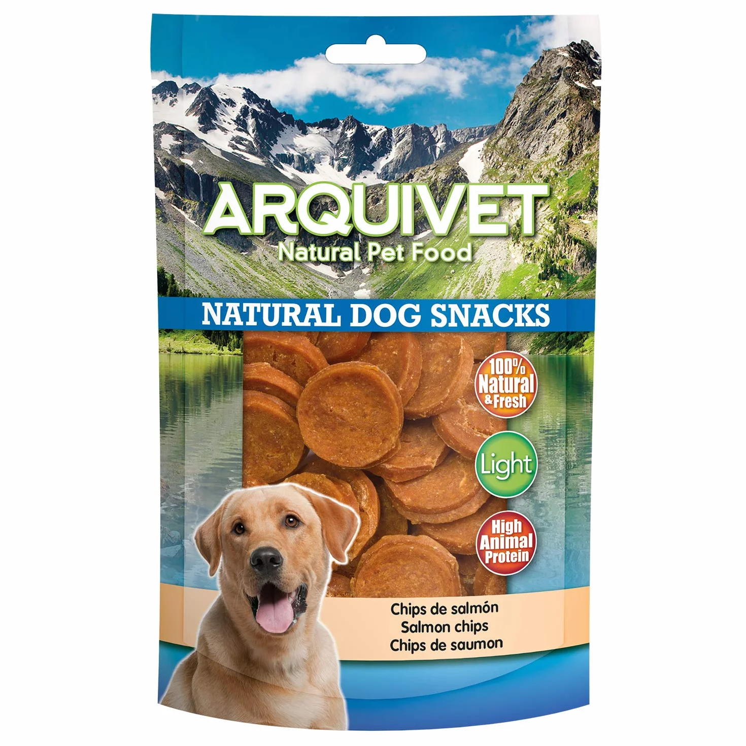 Arquivet Chip Salmon, 100 g