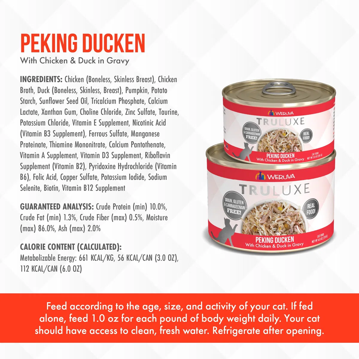 Weruva Truluxe Grain-Free Canned Cat Food
