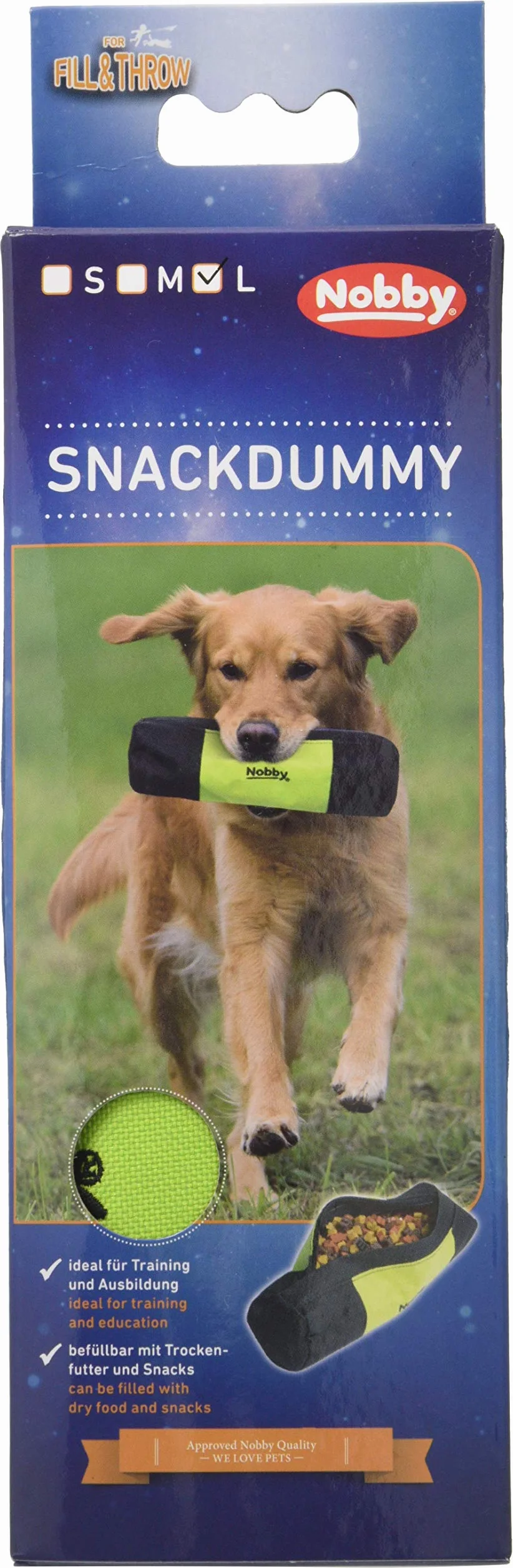 Nobby 79687 Snack Dummy, Verde