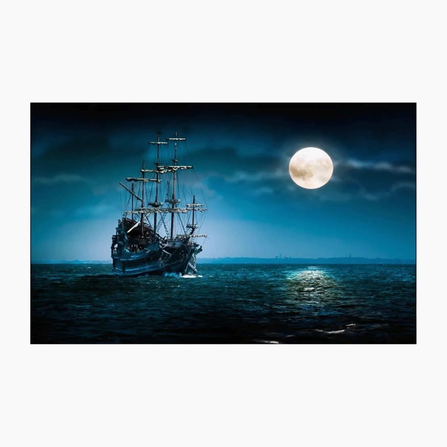 Adesivo for Sfondo Acquario, Poster con Cielo Notturno, Decorazione for, Carta da Parati autoadesiva(41x 122cm)
