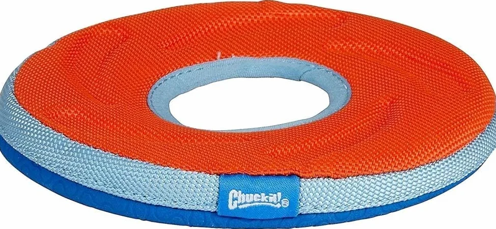 Chuckit! Zipflight - Anello anfibio volante per cani, 15,2 cm, piccolo, confezione da 2