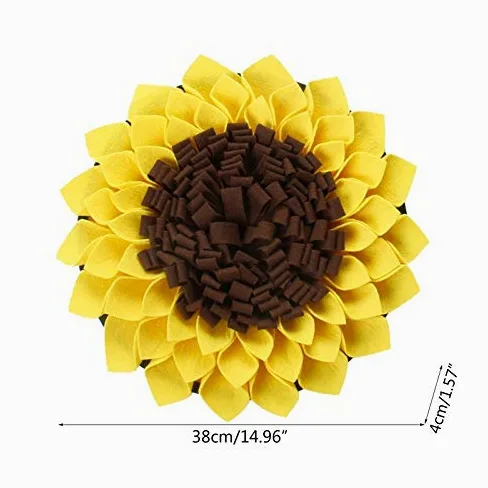 Tappeto Olfattivo Cane Pet Dog Snuffle Mat Naso Odore Formazione Sniffing Pad Alimentazione lenta Ciotola Distributore di cibo Tappeto Alleviare lo stress Lavabile Pieghevole Tappetino Olfattivo Cane