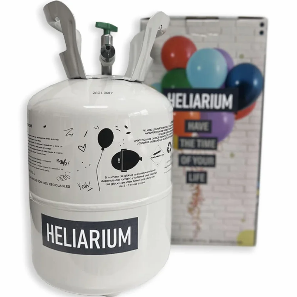 Bombola di elio da 0,25 m³. Heliarium
