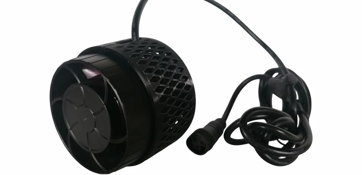 Jebao - Protezione per anemoni e pesce, confezione da 2, custodia stampata 3D sicura per pompe ELW ALW MLW SLW DLW (nero, * LW 20)