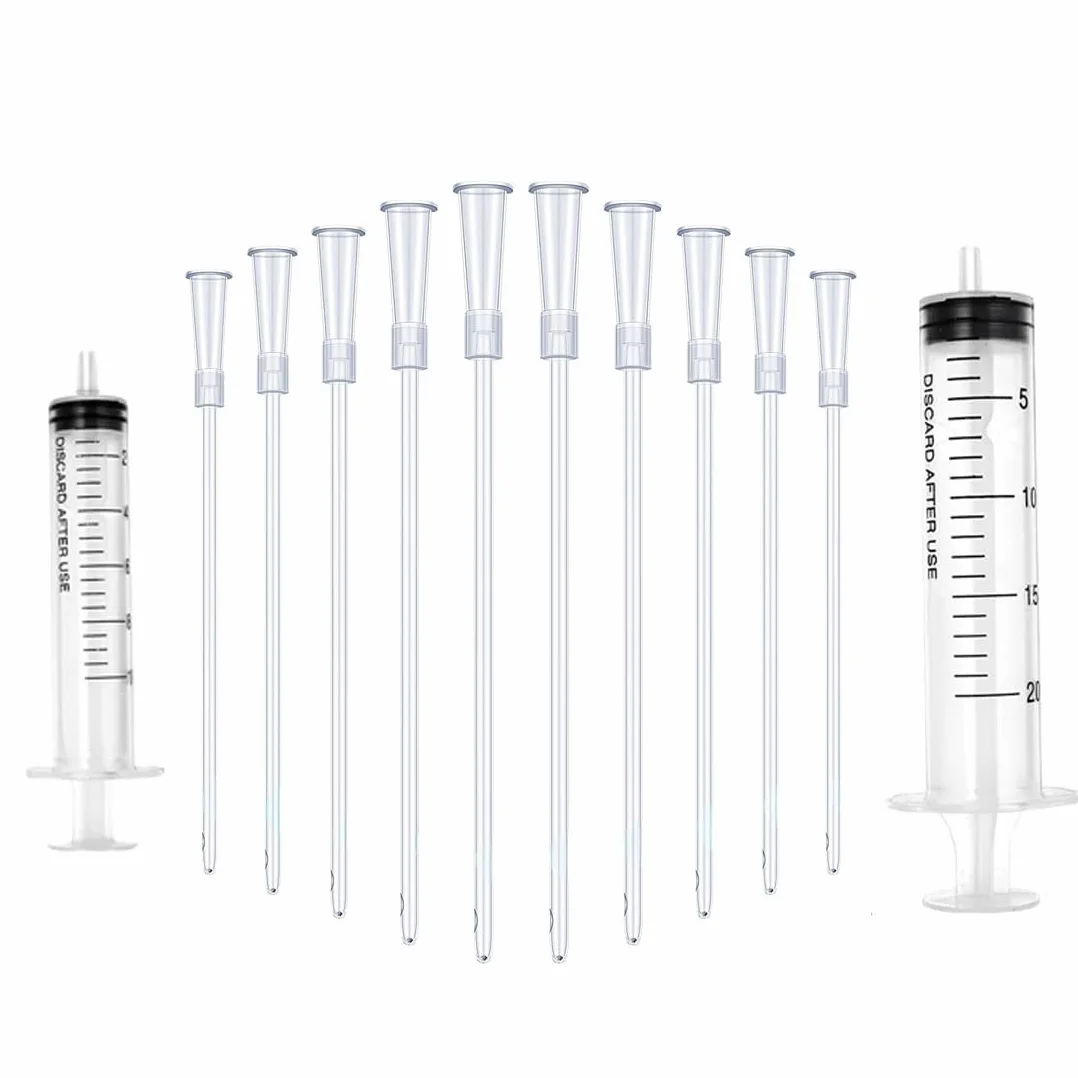 12 Pz Alimentatore Pappagalli, Inclusa 2 Siringa da 10 ml e 20ml, con tubo flessibile da 10 pezzi, Pratico Strumento per Nutrire Pappagalli, Veloce Alimentazione Tubo per Bambino Pet Uccelli