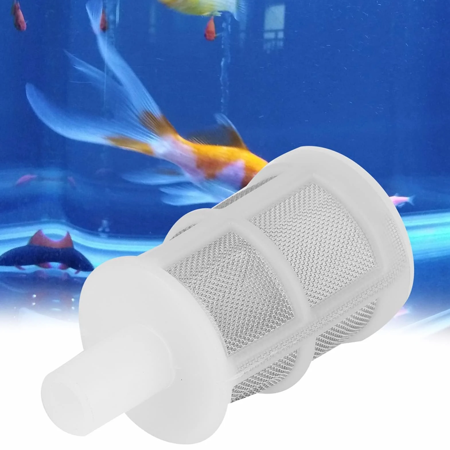10Pcs Fish Tank Pompa Acqua Filtro Pompa Acqua Tubo Netto Pompa Acqua Filtro Netto Spruzzatore Filtro per 7mm o 10mm Tubo