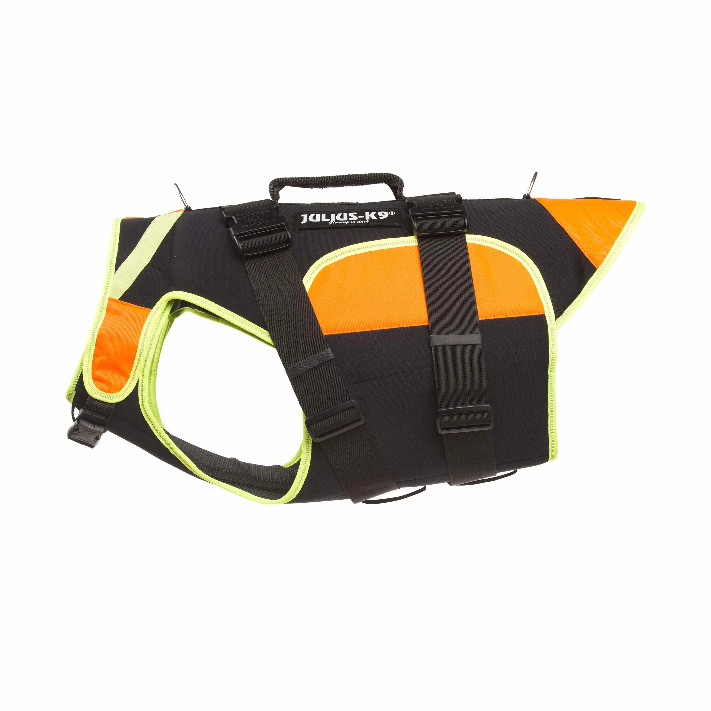 Julius-K9 Giubbotto IDC Multifunzionale Neon XL