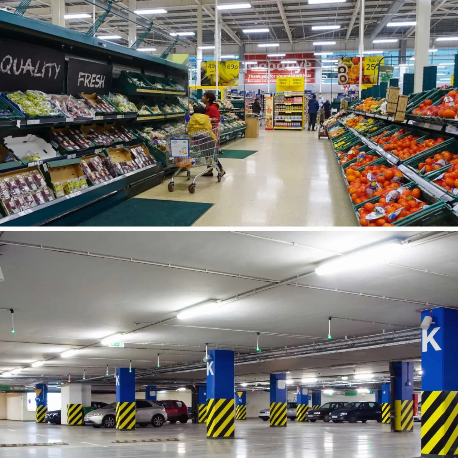 Sigmaled lighting - TUBO LED T8 G13 60cm 9W PROFESSIONALE - Alta efficienza 1170lm (130lm/W) - Luce bianca FREDDA 6000K - Sostituisce neon 18W - Fascio 300° - LED starter fornito - PACK da 10
