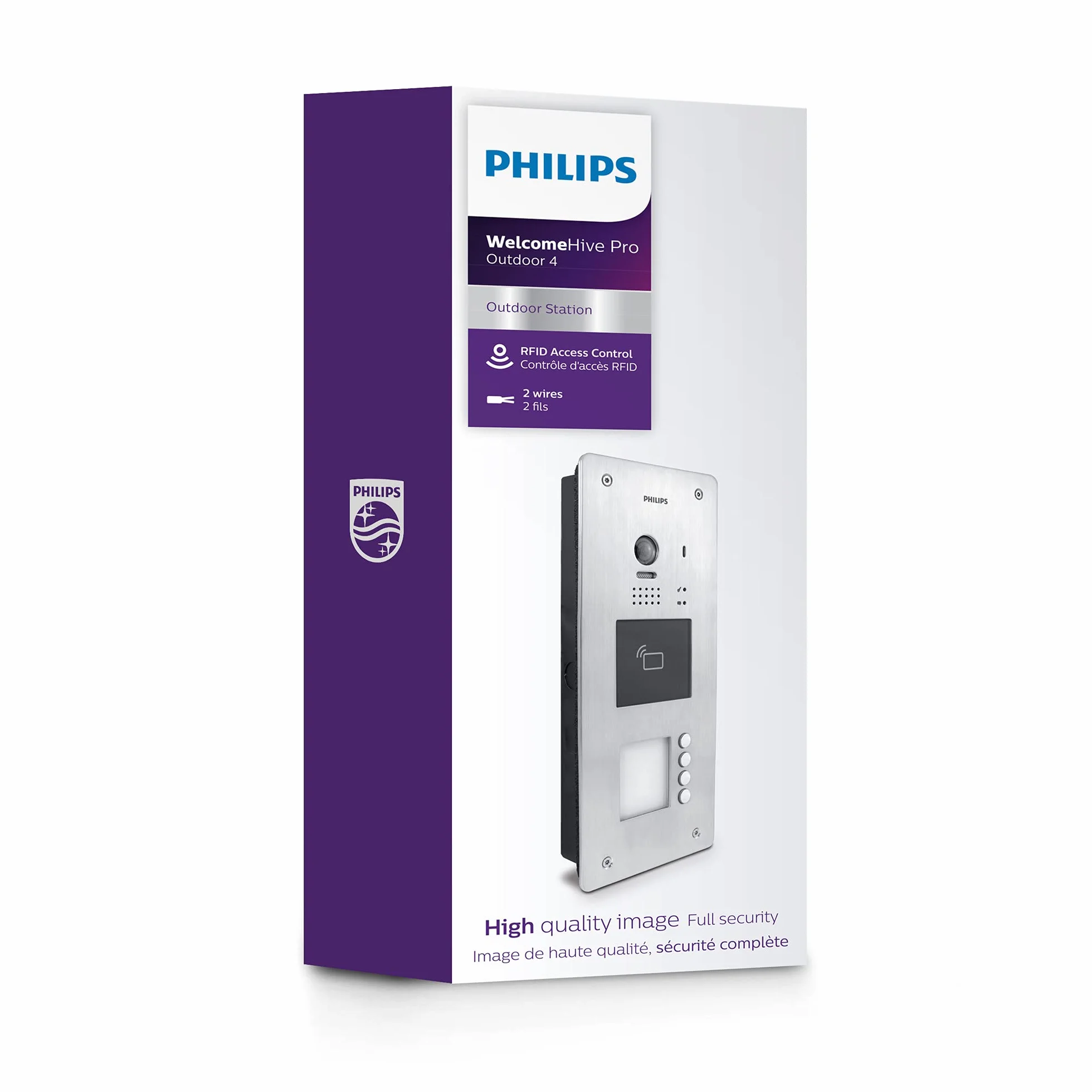 Platino di strada Welcomehive Multi Habitation Outdoor 4 Appartamenti, C-Mos 520Tvl, 12V, 250Ma