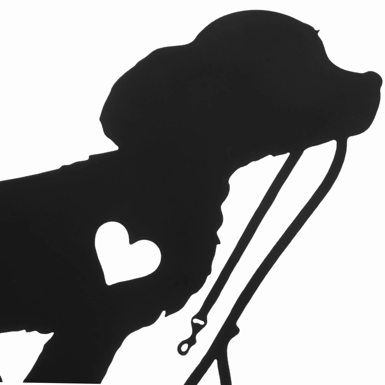 Decorazione Da Giardino Con Picchetto Per Cani Metallo Statuetta Artistica Per Esterni Ornamento Per Cortile e Recinzione Per Giardini e Spazi All Aperto