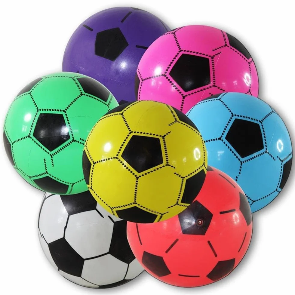 Palloncini da calcio in plastica 20 cm 12 pezzi