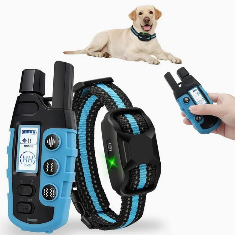 Collare da Addestramento per Cani | Portata XXL di 3000 m | Conforme Nuova Legge Benessere Animali 2026 | 3 moda Beep, Vibrazione, Boost Vibrazione | Per cani di Tutte le Taglie |