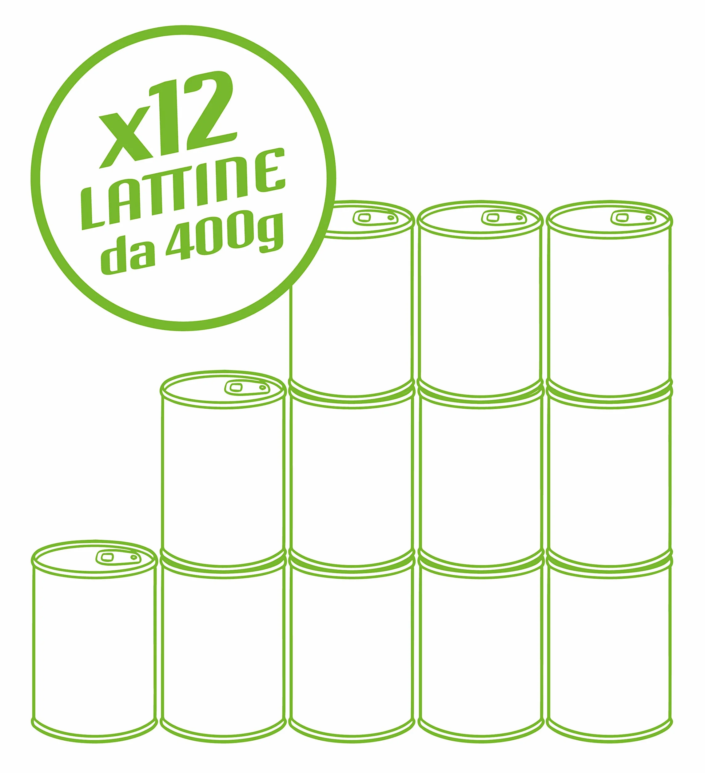 Natural Trainer Sensitive No Gluten Medium Maxi Cibo Umido per Cani con Anatra e Cerali Integrali 12 x 400 g
