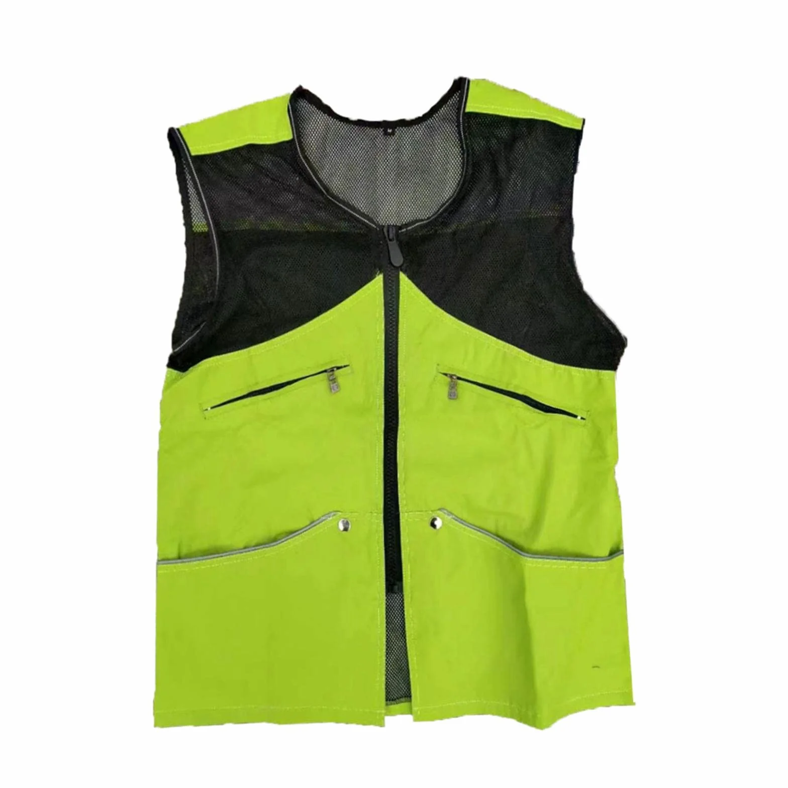 Gilet da Addestramento per Cani per Addestratori, Multifunzionale, Traspirante, Estivo, con Cerniera, per Addestratori di Cani, per Agilità, Obbedienz, Verde, XXXL