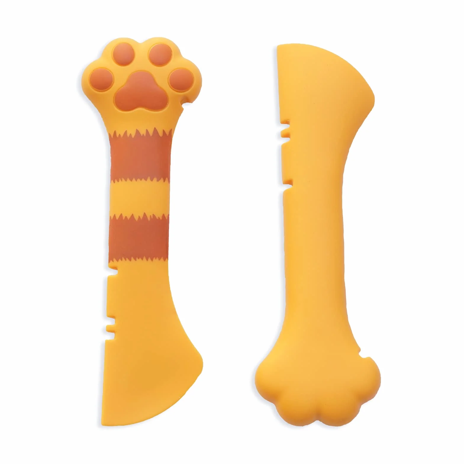 Meow&Woof Cucchiaio per cibo umido per gatti, mini spatola per alimenti in scatola per animali domestici, senza BPA, per l'alimentazione degli animali, spatole per barattoli piccoli, raschietto facile