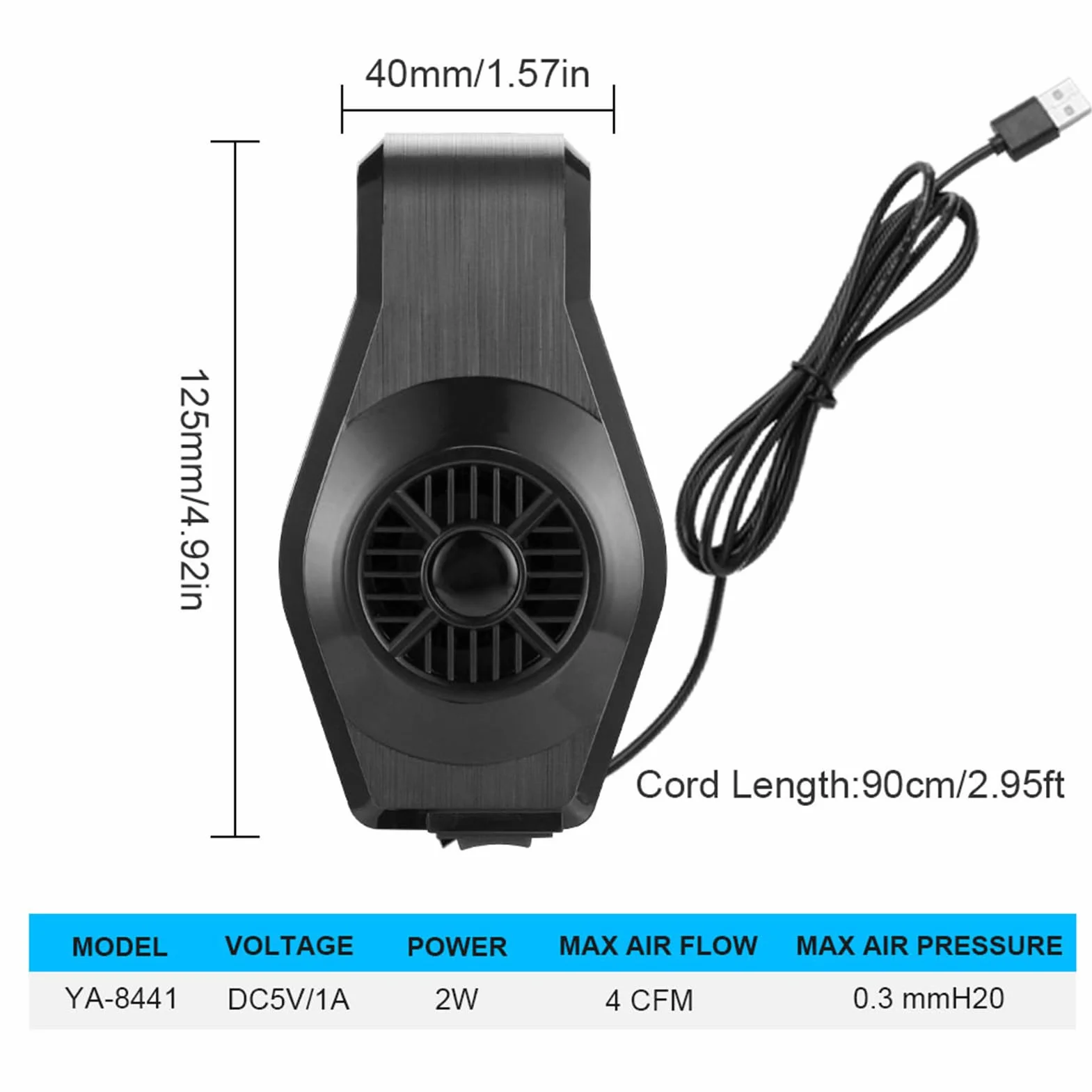 Ventilatore Raffreddamento Acquario, Ventilatore Per Acquari Di Acqua E Salata, Raffreddatore Potente Regolabile Controllo Temperatura Circolazione Aria Dissipazione Flusso D'aria