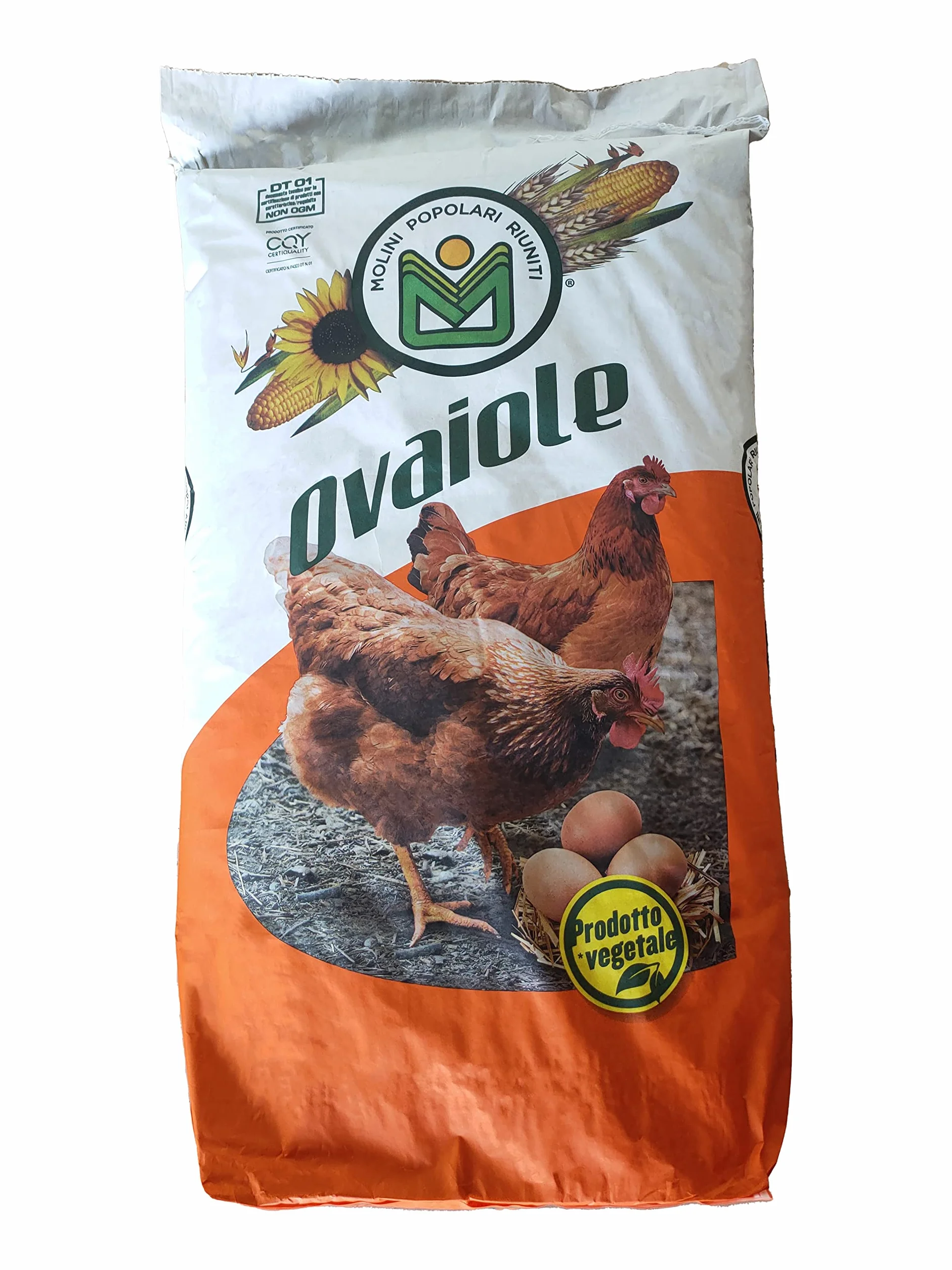 Ovaiola, NO OGM, Mangime Galline Ovaiole 25 Kg
