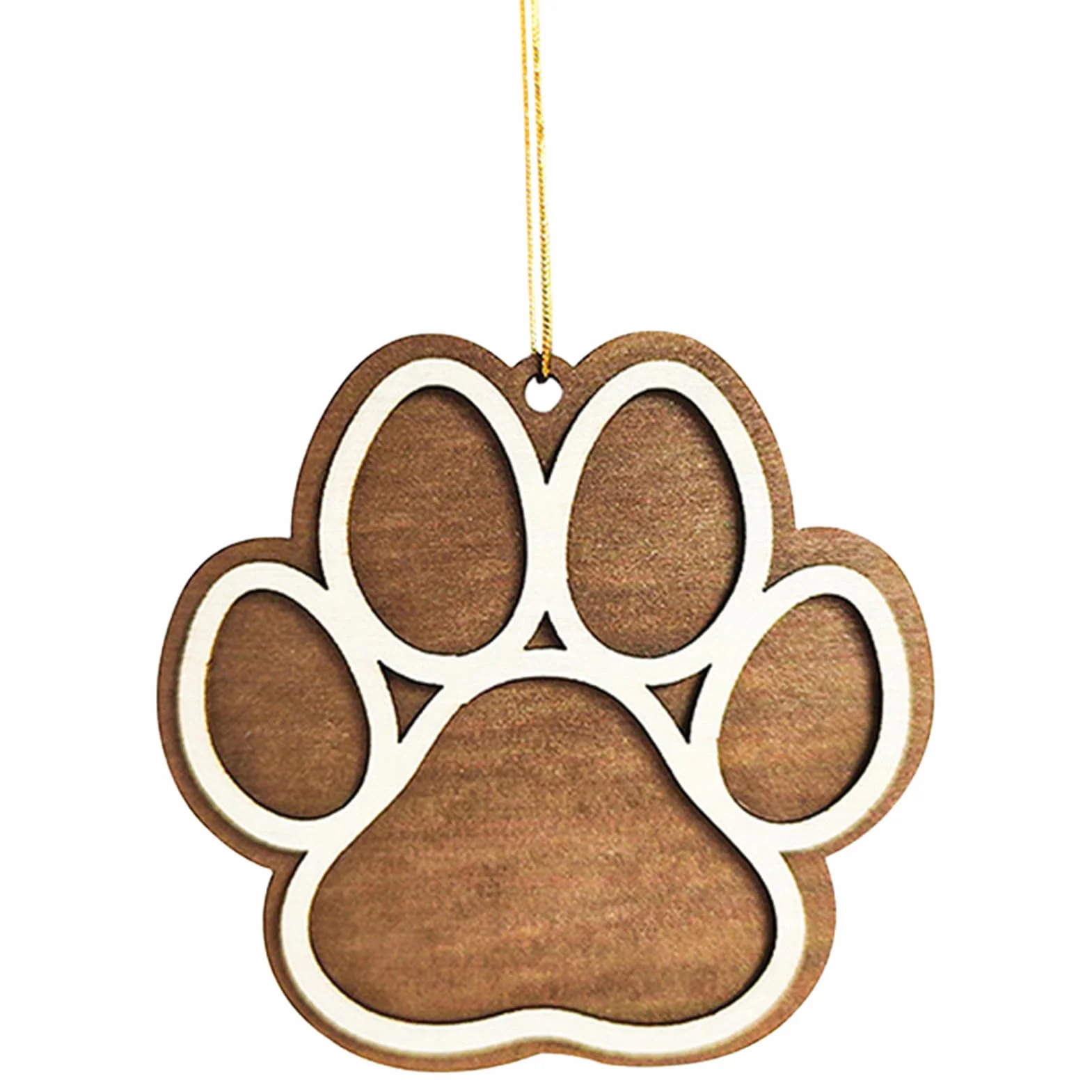 Lambo Ornamento in Legno con Forma di Gatto per Finestre, Zaini, Porte