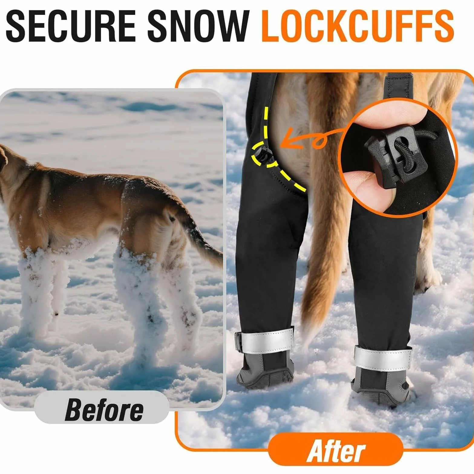 Scarpe per Cani Animali Antiscivolo Traspiranti Impermeabili | Scarpe Invernali da Cani Per Caccia, Passeggiate, Campeggio, Attività All'aperto, Uscite Quotidiane E