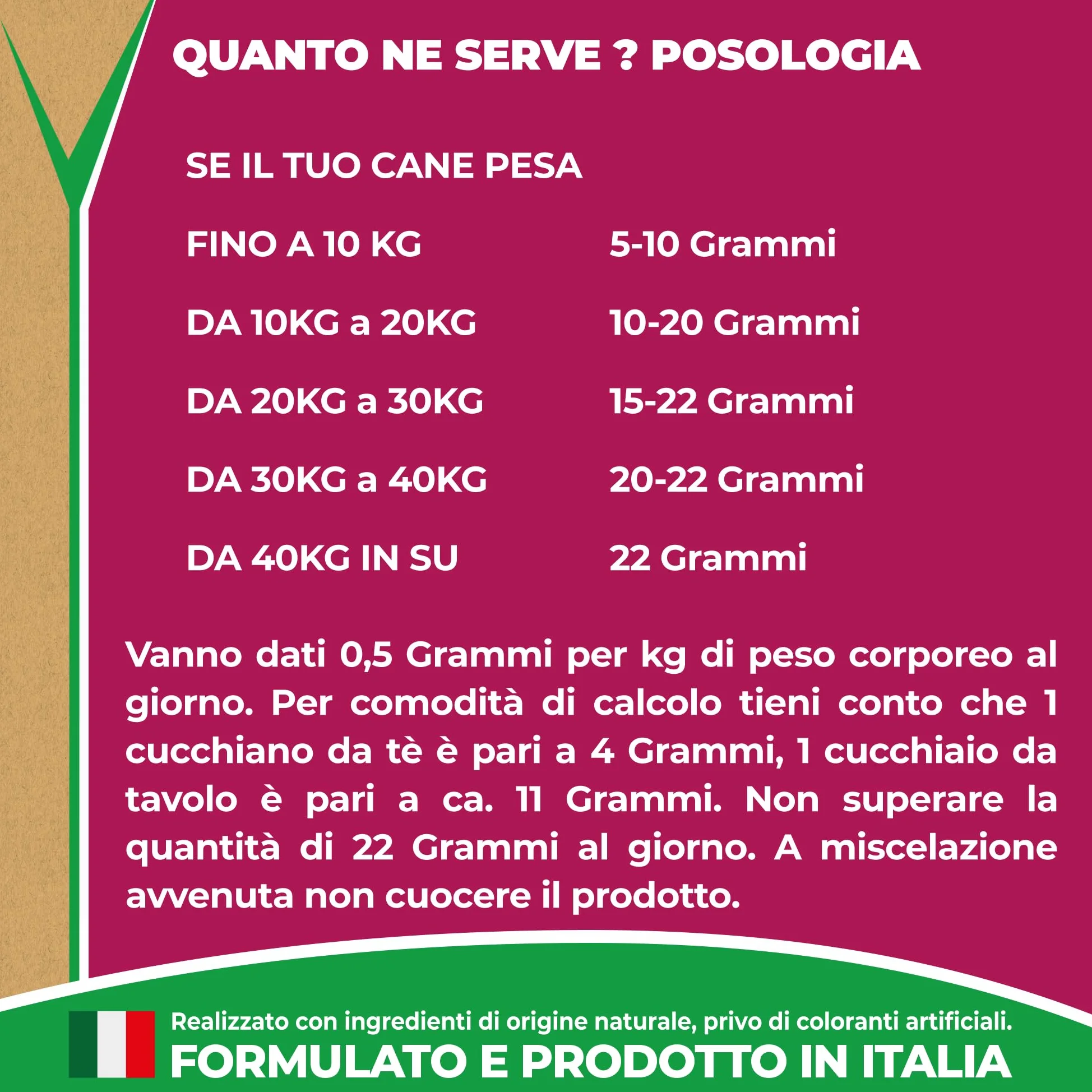 EVVIVA Entero Appetite | Probiotici per Cani a base di Sodio Butirrato per l’Equilibrio della Flora Batterica e il Benessere Intestinale, Integratore per cani efficace soluzione per la Diarrea Cane