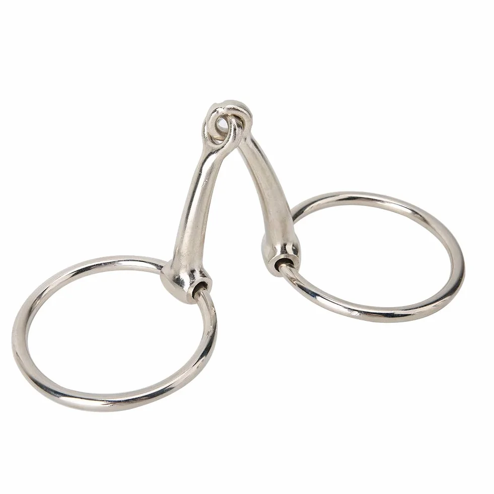 Filetto ad Anello, Filetto per Cavallo, Acciaio Inossidabile per Un Uso prolungato