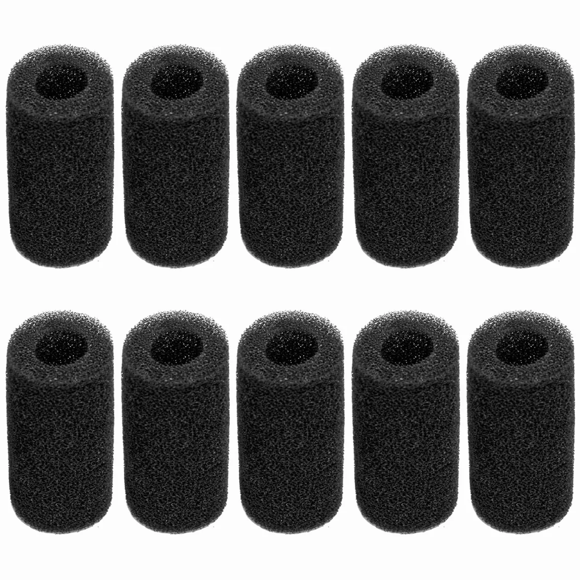 Alnicov 10PCS Spugna Filtro per Acquario Manicotto Filtro Speciale per Ingresso Acqua per prevenire l'inalazione di Piccoli Pesci e gamberi