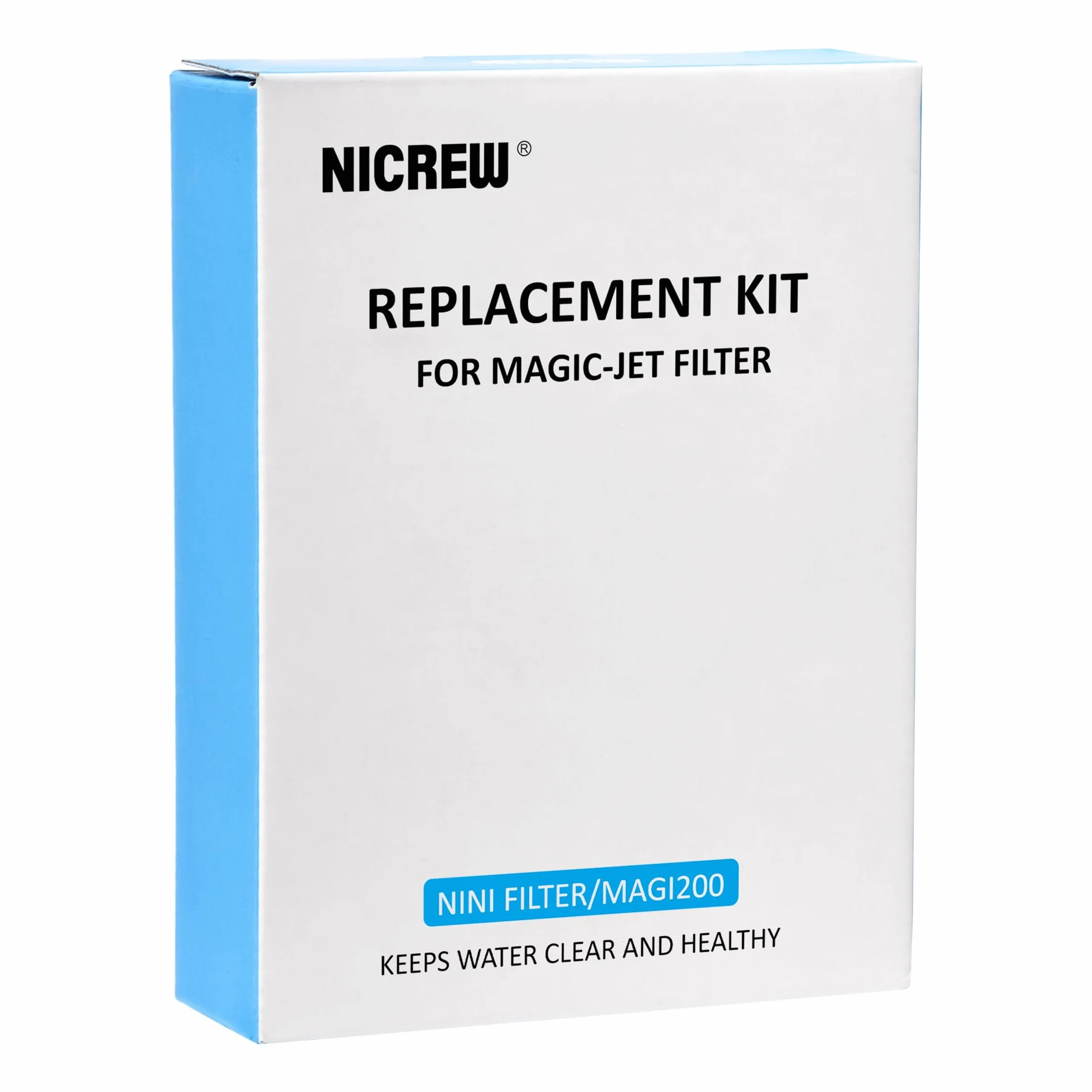 NICREW Filtro di Ricambio per Filtro Interno per Acquario 150L/H e 200L/H