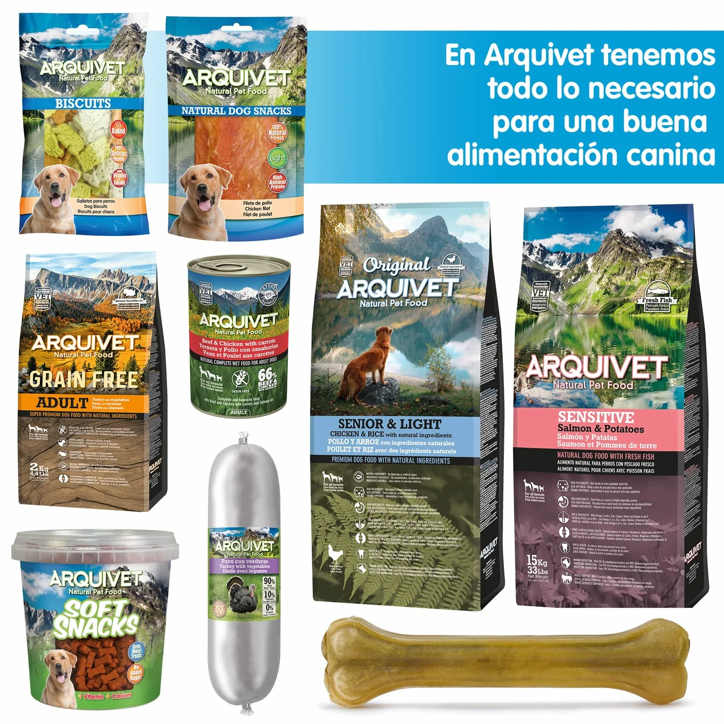 Arquivet Chip Salmon, 100 g