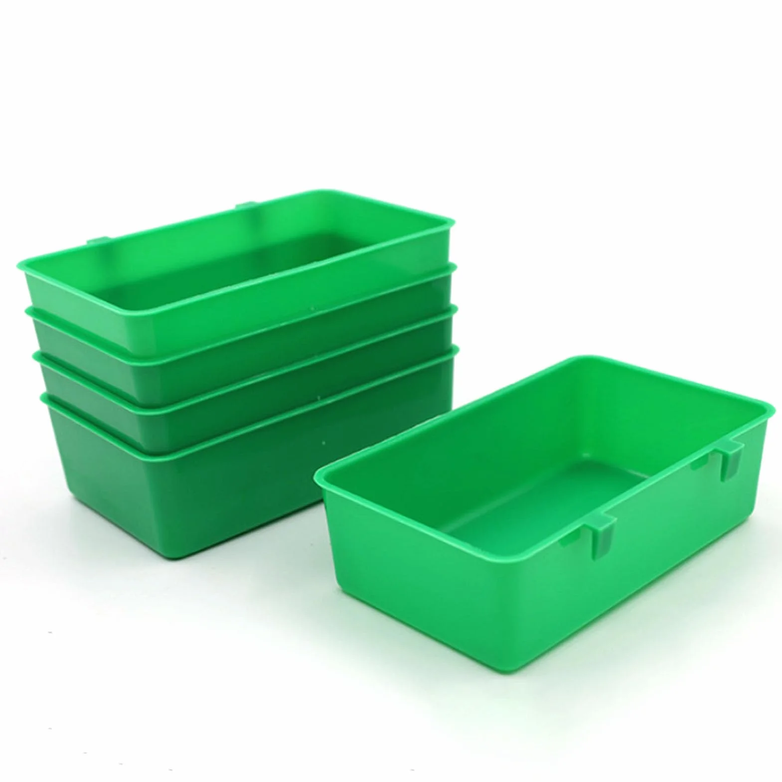 20 Bicchieri per Gabbie per Uccelli, Contenitori per Acqua in Plastica per Mangiatoia per Polli con Gancio per Pappagalli, Conigli, Uccelli, Pollame, Piccioni (Mangiatoia per)