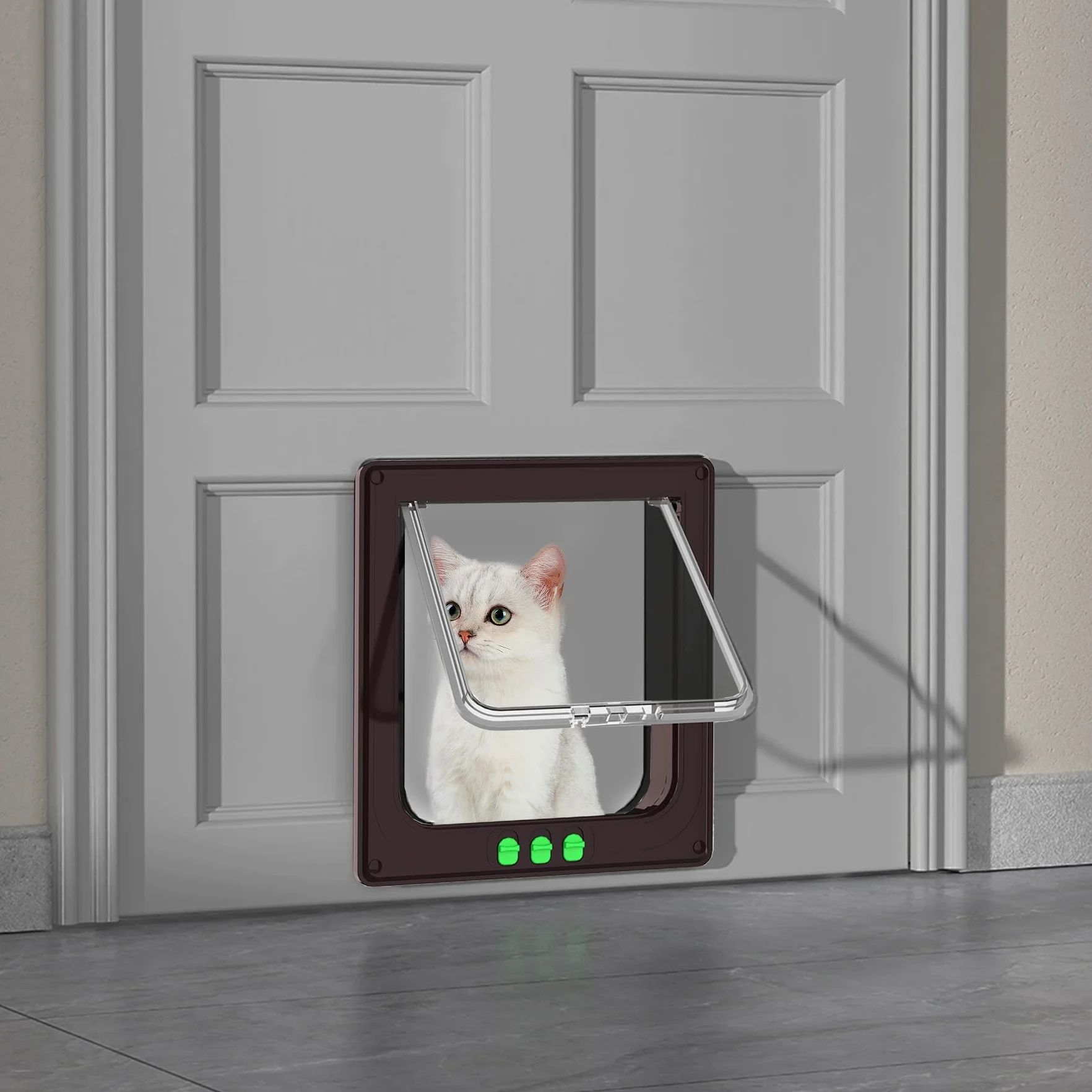 Porta per Gatti, Lembo per Gatti, Impermeabile, Facile da Installare, Lembo per Cani per Porta Interna Esterna, Finestra, Parete