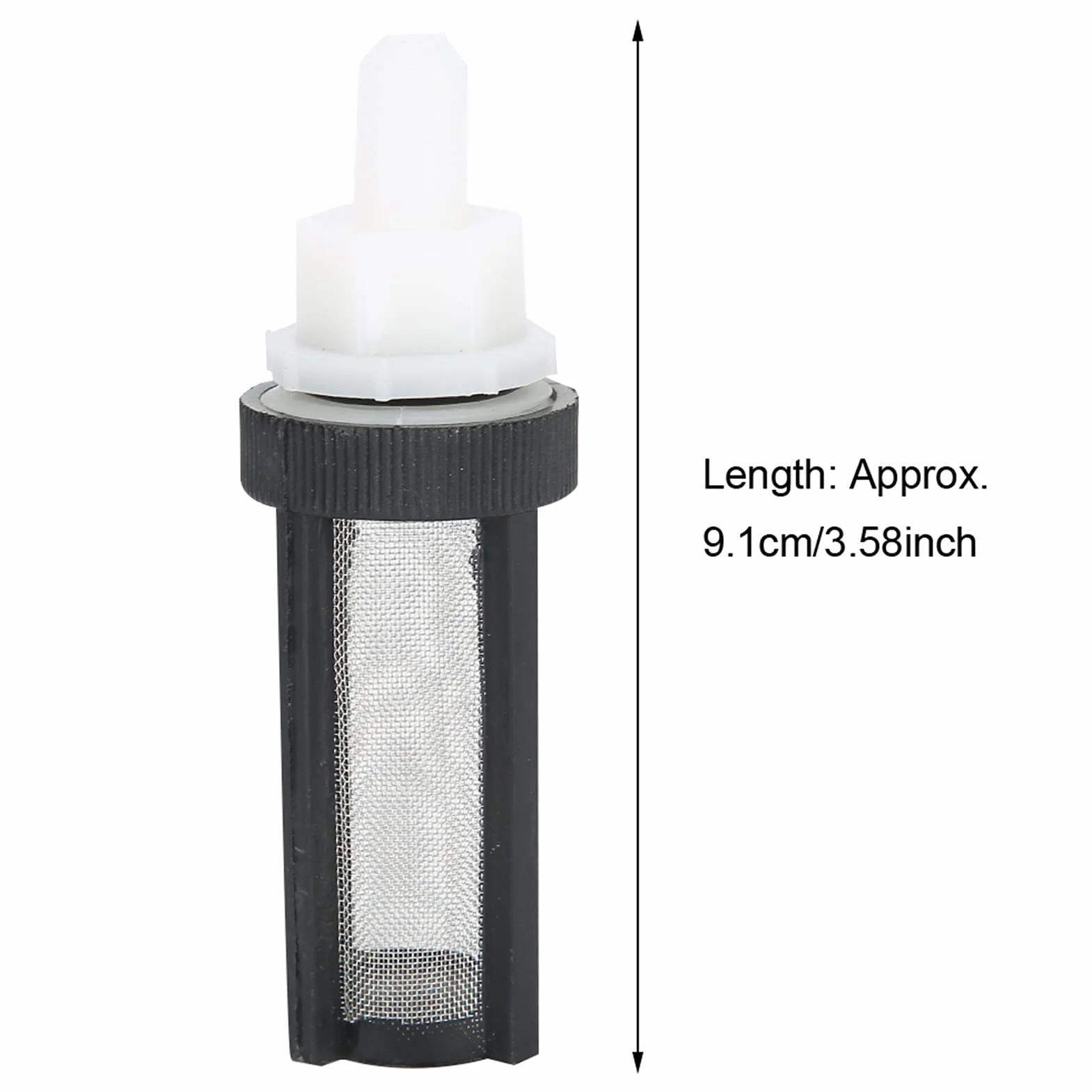 10 pz Micro Pompa Filtro Rete In Acciaio Inox Acquario Pompa Acqua Filtro Filtro Rete Tubo per 7mm 8mm Tubo Pompe Sommergibili