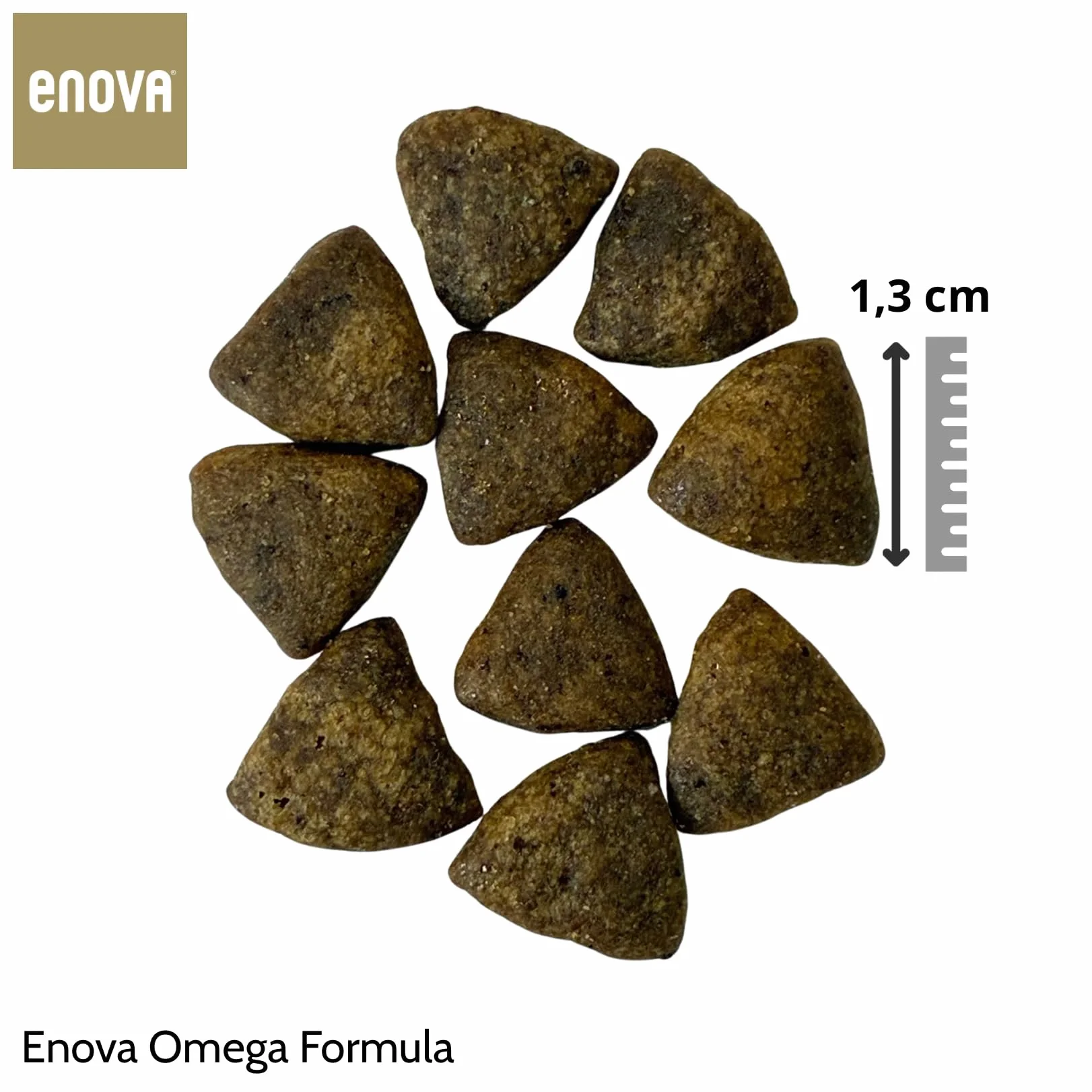 ENOVA Omega Formula Crocchette Complete per Cani, Grain-Free, Ipoallergenico, a Base di Pesce, con Condroprotettori (2 kg)