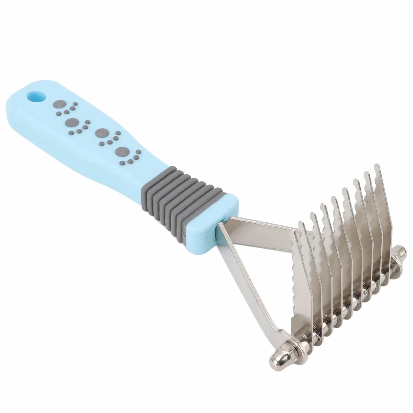 Set di Spazzole per Cani Kit di Deshedding Multifunzione 8 in 1 per Cani e Gatti a Pelo Lungo, Nylon e Acciaio Inossidabile, Include 8 Spazzole