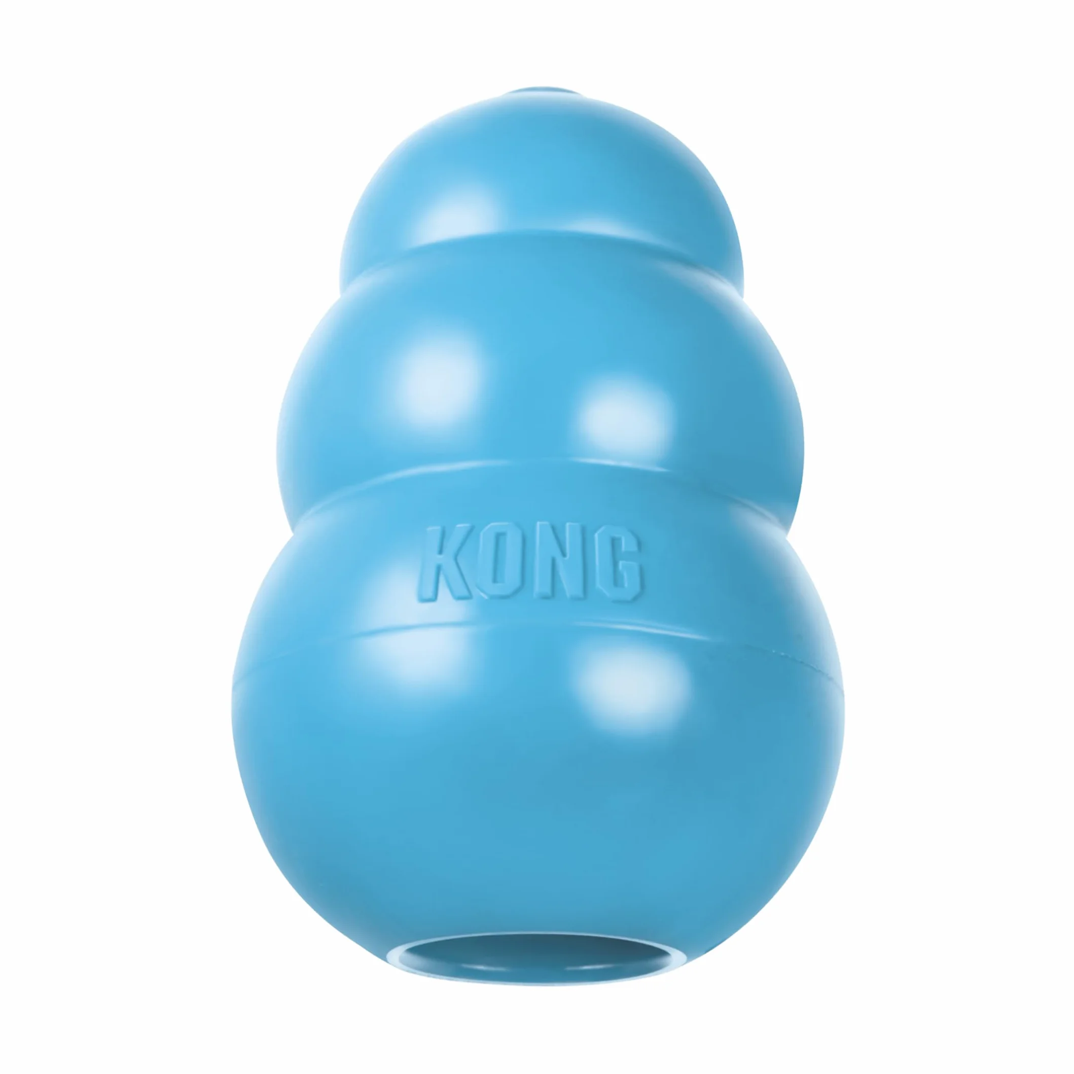 KONG Puppy Giocattolo Da Masticare Impagliabile Per Cuccioli Gomma Naturale Blu Taglia Media