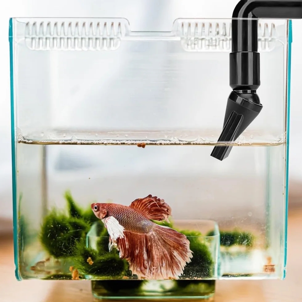 DONGKER Ugello a Becco Anatra per Acquario,3 Pezzi Adattatore Rotante a 360 ° per Tubo Uscita Acqua da Acquari